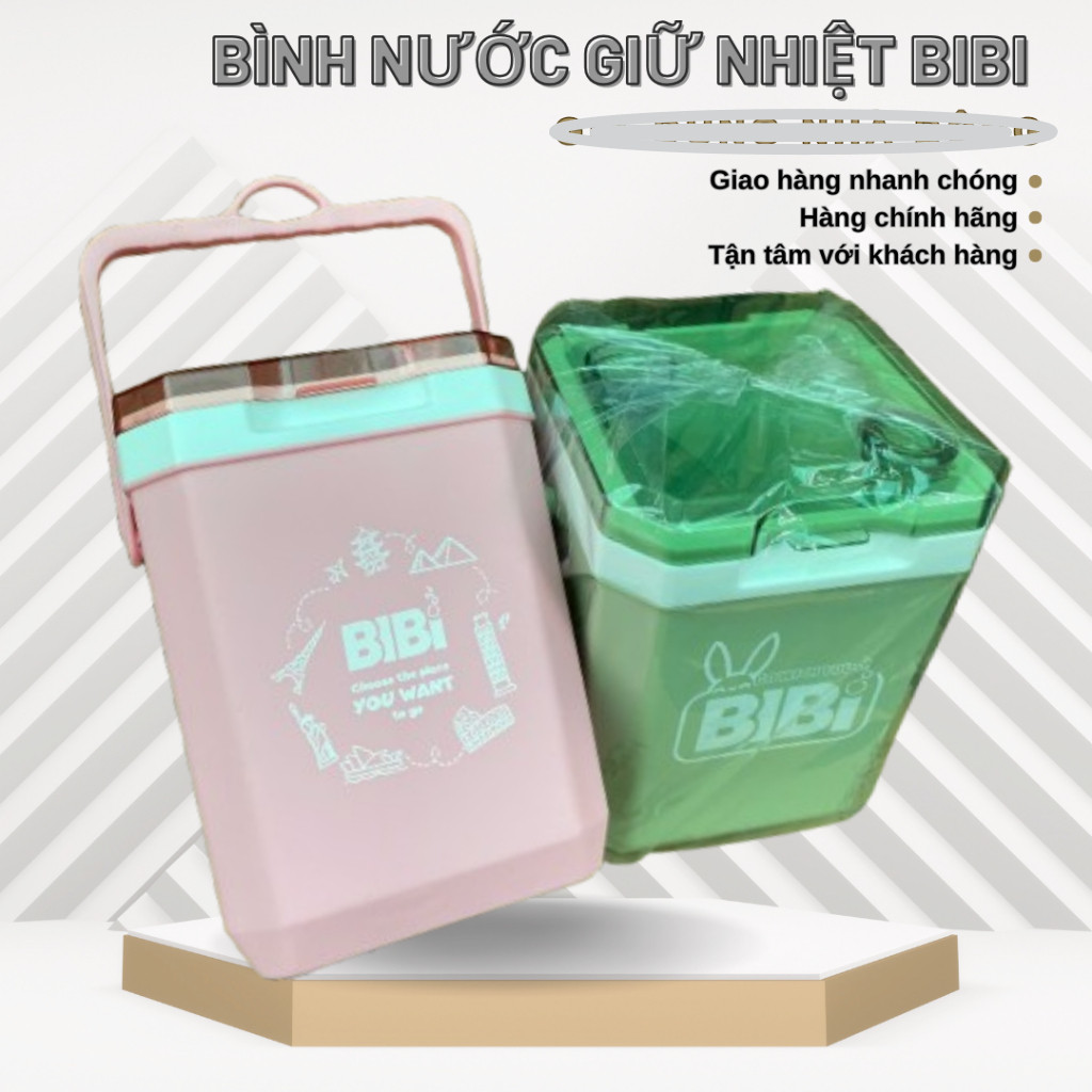 Bình nước vuông Tý Liên BIBI, Phích đá 1l2