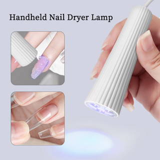 Mini Cho Móng Tay Gel Ba Lan Làm Móng Tay Di Động Máy Sấy Móng Tay Đèn Chuyên Nghiệp Tia Cực Tím Móng Tay Sấy Ánh Sáng Đèn LED UV 