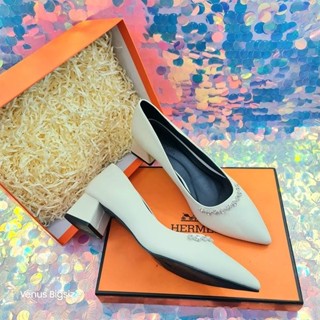 Giày tiệc bigsize bít mũi dây đá