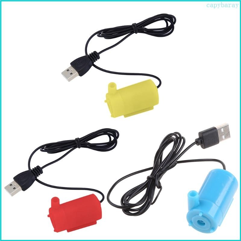 Micro Mini Submersible Water Pump Fish for Tank Aquarium USB Powered for DC 5V 2