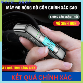 Máy thổi nồng độ cồn, máy đo nồng độ rượu độ chính xác cao có dây sạc nhỏ gọn