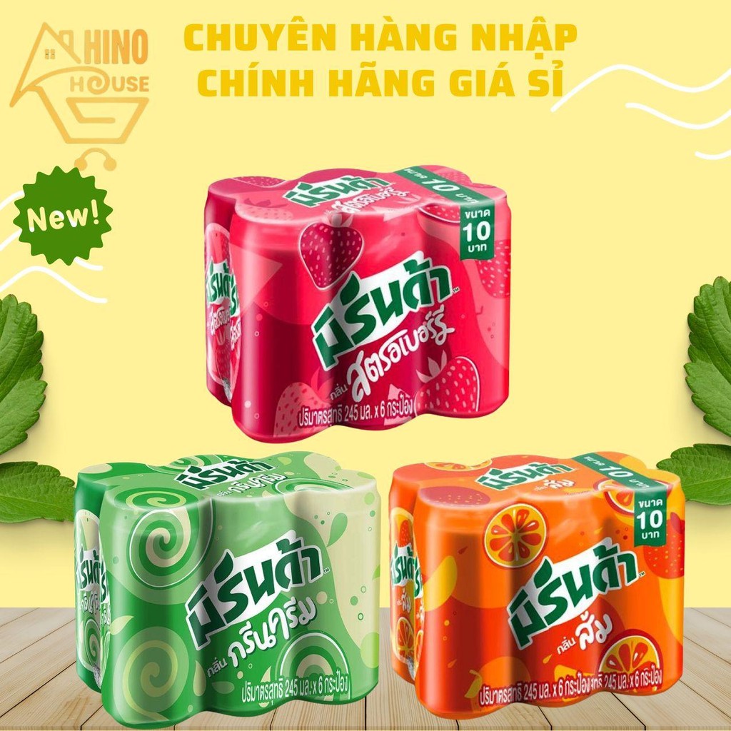 Nước Ngọt Mirinda 245ml Thái Lan Hương Vị Thơm Ngon - Hinohouse