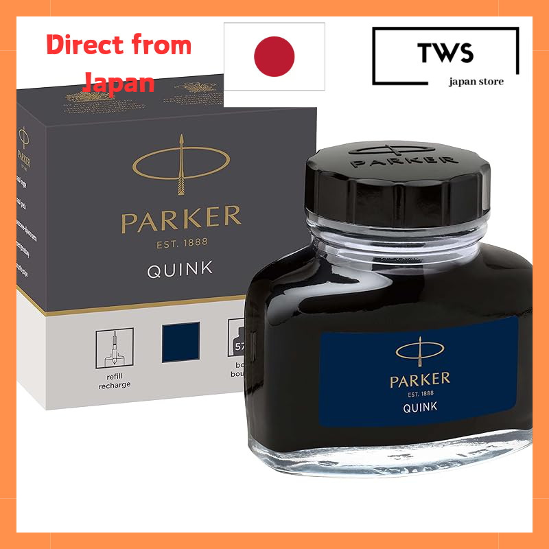 PARKER Quink Blue-Black Bottle Ink 1950378 57ml