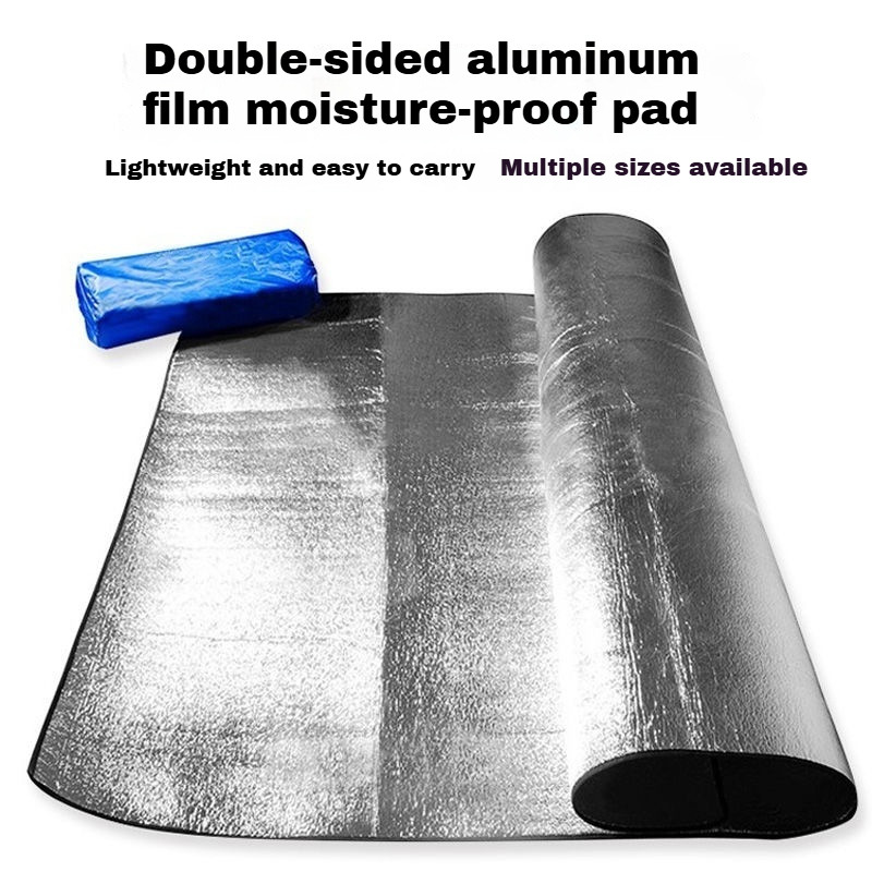 Moisture-Proof Mat Double Sided Aluminum Foil Camping Pad Picnic Mat Ultralight Portable Waterproof