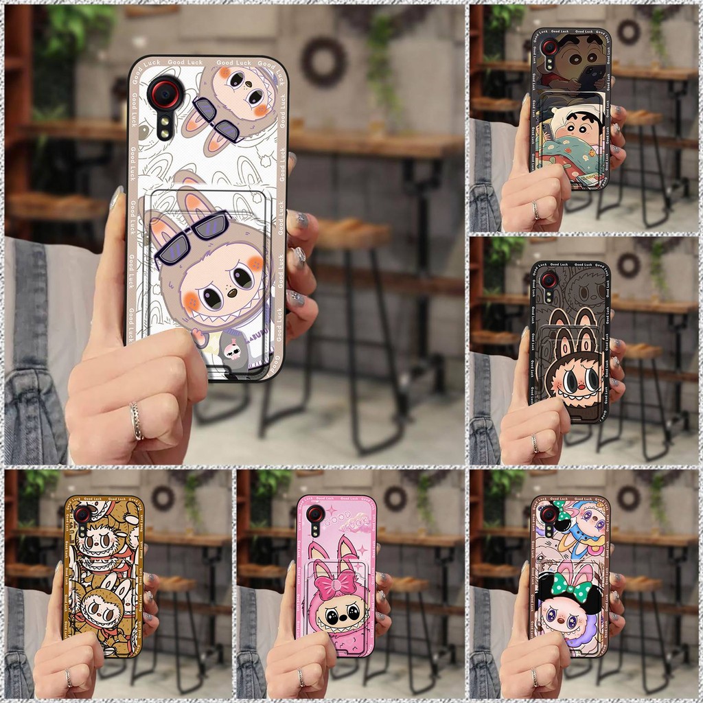 Ốp điện thoại khe cắm thẻ Graffiti cho Samsung Galaxy Xcover5 / SM-G525F bảo vệ Bọc toàn bộ TPU Vỏ m