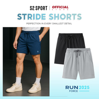 Quần đùi thể thao nam S2 SPORT short thun lạnh cao cấp mát nhẹ, thoáng khí, vận động thoải mái QS08