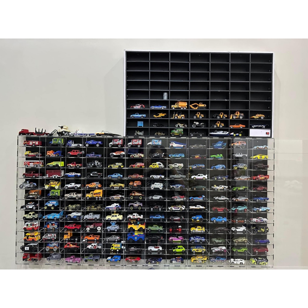 Kệ đựng xe - Kệ trưng bày xe mô hình 1:64 treo tường