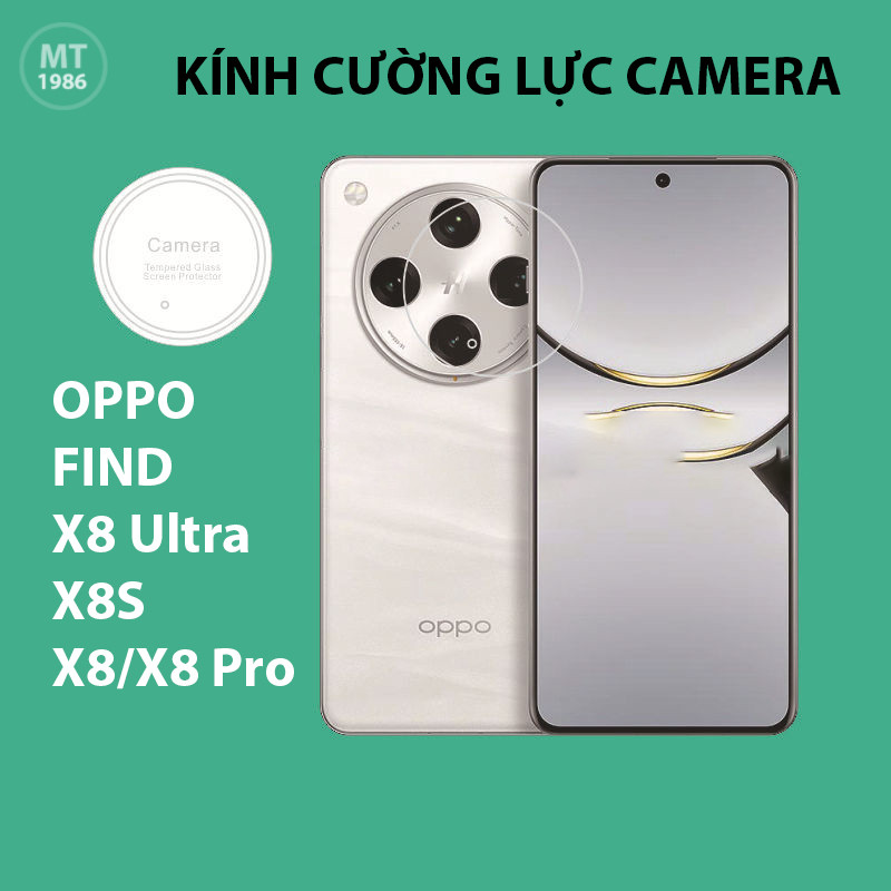 Kính Cường Lực Bảo Vệ CAMERA Oppo Find X8/ Find X8 Pro/ Find X8 Ultra/ Find X8s+/ OPPO Find X9/ Find