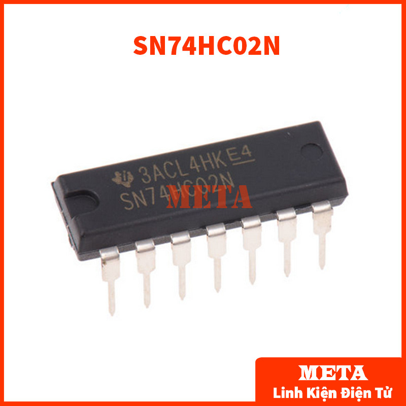 SN74HC02N DIP 14 Chân Cắm - SN74HC02 74HC02 7402 HC02 dùng cho mạch logic điện tử
