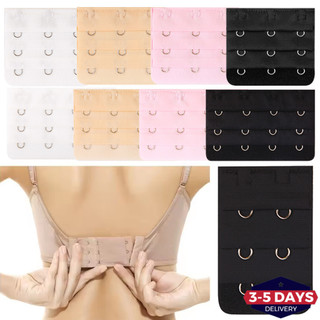 [Đến 3-5 ngày] Bộ mở rộng áo ngực đa kích thước 3 / 6 / 9 CÁI | 3 Hàng 2 / 3 / 4 Móc Kẹp, Dây Đeo Polyester Kéo Dài Có Khóa Mạ Điện, Phụ Kiện Đồ Lót Mỏng Thoải Mái