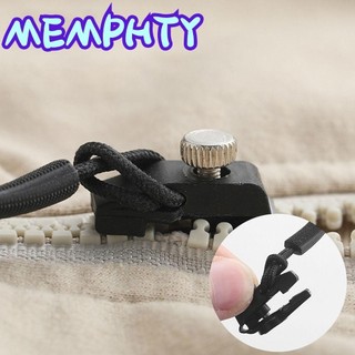 MEMPHTY Bộ dụng cụ sửa chữa dây kéo MỀM, 3 kích thước khác nhau Đầu dây kéo có thể tháo rời, Dụng cụ may bền thay thế Khóa xấu Đầu dây kéo vali kim loại