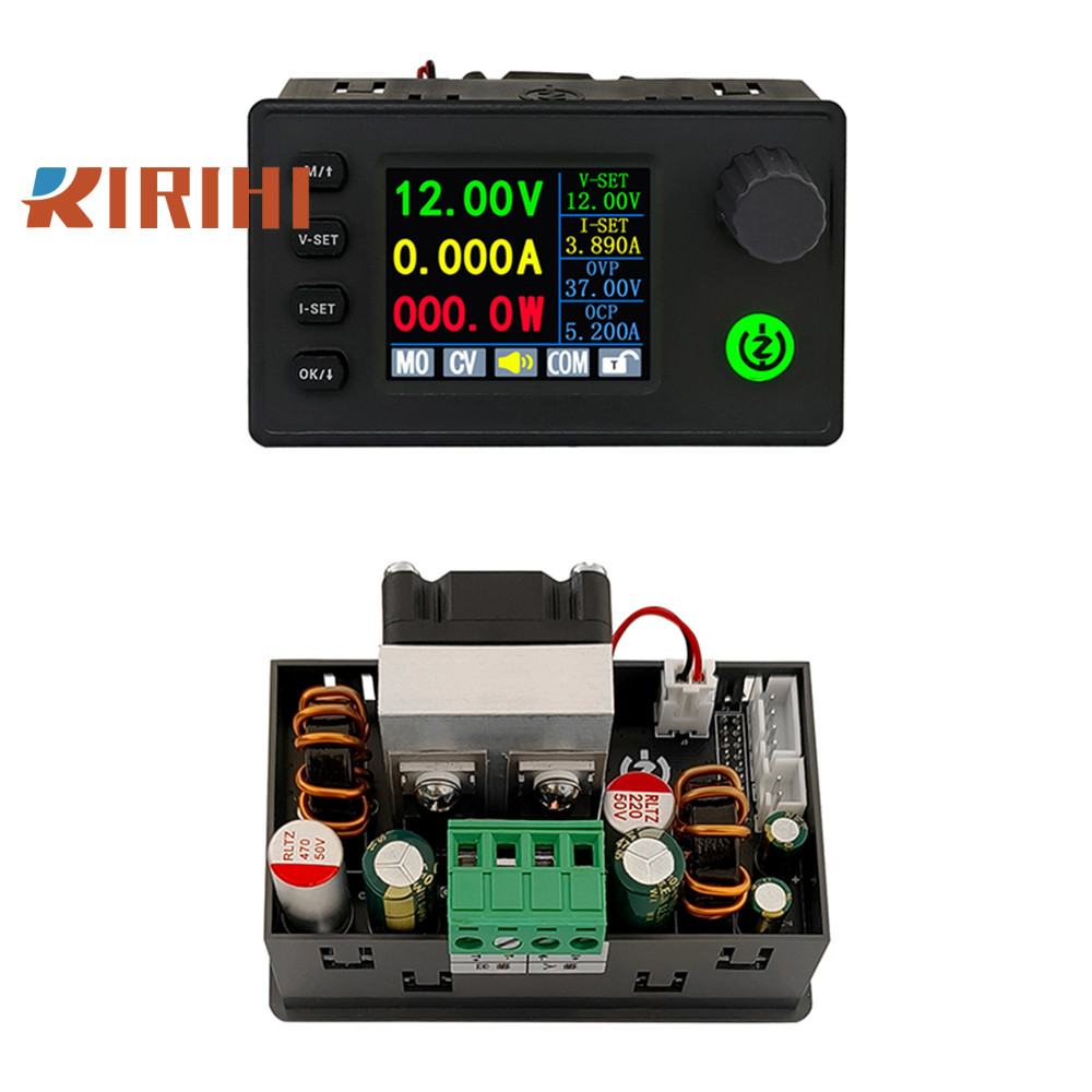 RIRIHI SK150C DC7-36V 8A 150W 1.8 Inch Màn Hình Màu CNC Nâng Điện Áp DC Có Thể Điều Chỉnh Điều Chỉnh