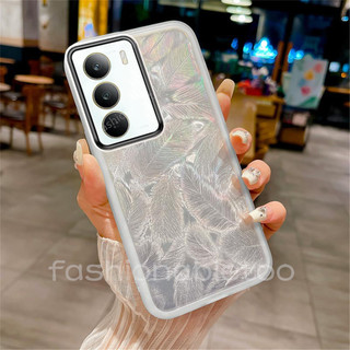 Ốp Cho Realme 14X 14Pro + 14 X 14 Pro plus + Realme14X Realme14Proplus 2025 Ốp Điện Thoại Silicon Mềm Lá Bling Lấp Lánh Trong Suốt Trong Suốt Chống Sốc Ốp Lưng