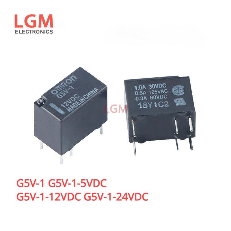 2 Chiếc Rơ Le G5V-1 G5V-1-5VDC G5V-1-12VDC G5V-1-24VDC 5V 12V 24V