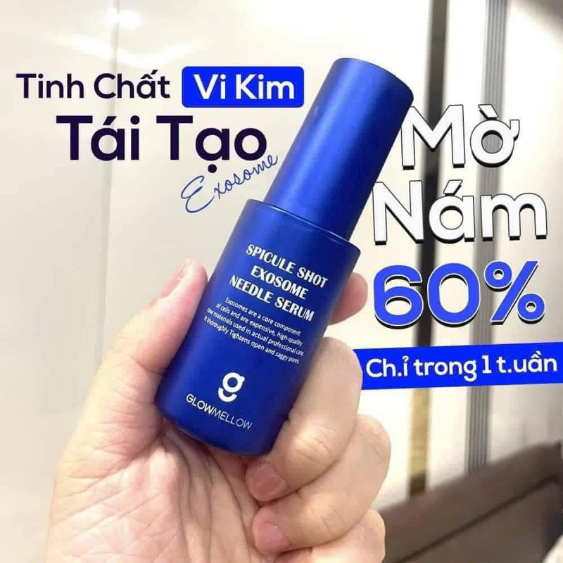 Tinh chất vi kim tái tạo Glowmellow Spicule Shot Exosome Needle Serum 30g TOP korea
