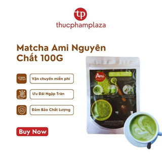 Bột trà xanh matcha AMI (Nhật) - Gói 100g