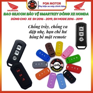 Bọc (Bao) Silicon Cho Chìa Smartkey Sh 2016-2019, Sh Mode 2016 - 2019, PCX 2016 - 2020