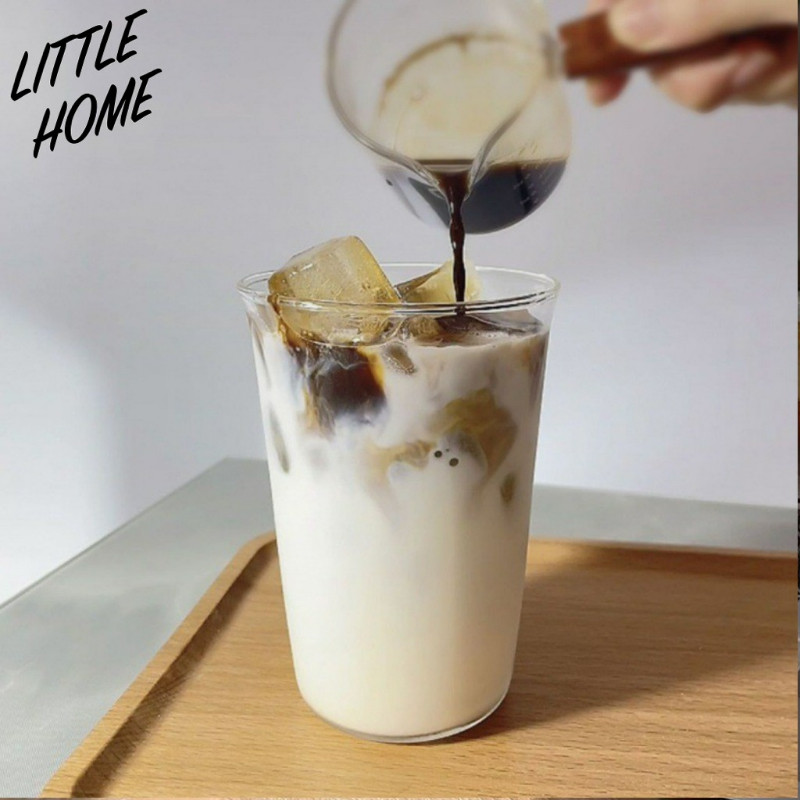 Cốc cà phê thủy tinh nước LITTLEHOME Size 350 ml YYF-005 (A0)