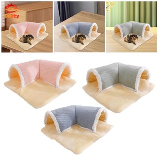 Mèo Đường Hầm Giường Thú Cưng Hideaway Đường Hầm Mềm Có Thể Giặt Hầm Mèo Hang Mèo Ống Cho Mèo Mèo Con Kitty Tập Thể Dục Còn Lại