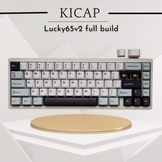 Lucky65 v2 full build đầy đủ mod sẵn, QMK/VIA, 3 mode, LED RGB, silent im lặng giá siêu rẻ