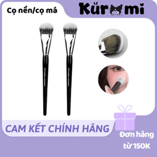 Cọ Tán Kem Nền Dẹp Đầu Dài Cọ Má Kem Lông Mềm Chuyên Dùng Cho Makeup Chuyên Nghiệp Remake PFoundation Kuromi cosmetics