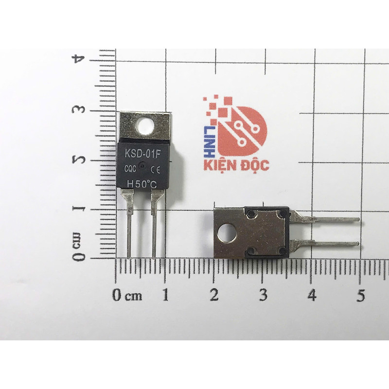 [Combo 2 chiếc] KSD-01F 50 độ H50°C IC điều khiển nhiệt độ thường mở