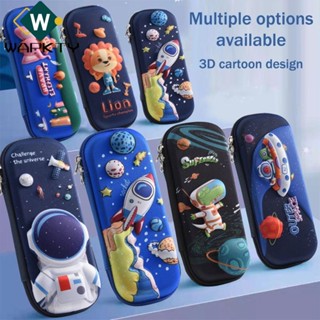 Bút Chì WAPKTY, Hộp Bút Phi Hành Gia / Kỳ Lân, Túi Đựng Bút Chống Thấm Nước Dung Tích Lớn EVA Đa Năng Sinh Viên