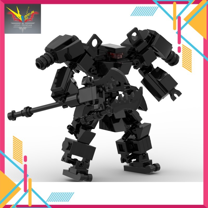 Đồ chơi lắp ráp Moc Robot Mech King