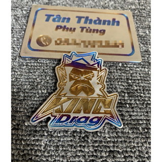 Tem TITAN King Drag hình khỉ