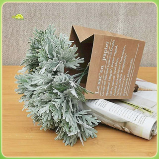 Fianao Thực Tế Giả Vật Dụng Phòng Khách Giả Cottonrose Hibiscus Lá Xanh 4 Nhánh