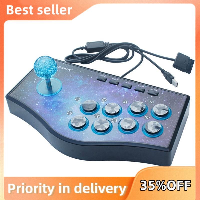 Usb Arcade Fight Stick Street Fighting Joystick Bộ điều khiển tay cầm chơi Game cho PS2 / / PC / And