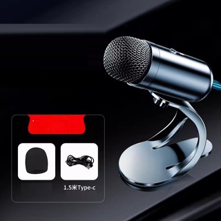 Mic thu âm để bàn mini K6 micro livestream karaoke trò chuyện lọc âm chống ồn
