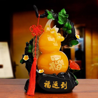  Quả Bầu Hồ Lô Phong Thuỷ Hút Tài Hút Lộc 17x12x21 