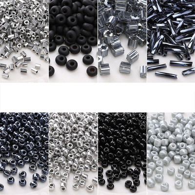 Beadia 2 / 3 / 4mm 10g / túi Thủy Tinh Màu Đậm Hạt Cơm Cho DIY Vòng Tay Vòng Cổ Bông Tai Phụ Kiện Trang Sức
