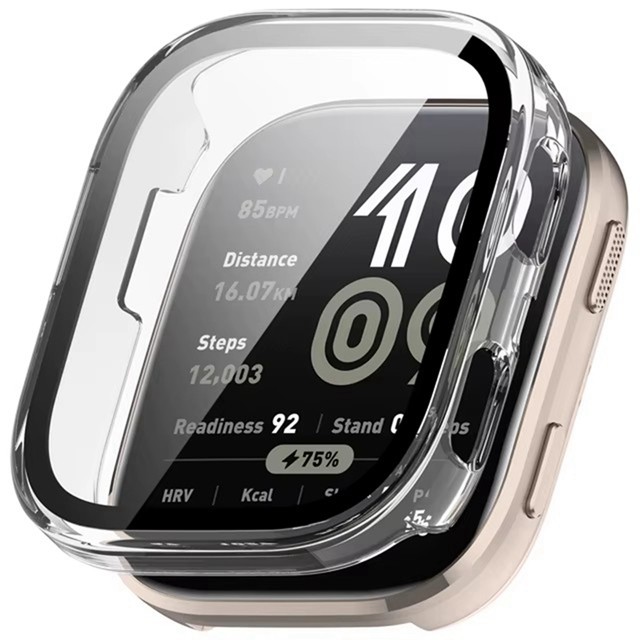 Ốp PC + Kính Cường Lực Cho Huami Amazfit Bip 6 Vỏ Bảo Vệ Cho Amazfit Bip 6 Vỏ Cứng Chống Trầy Xước
