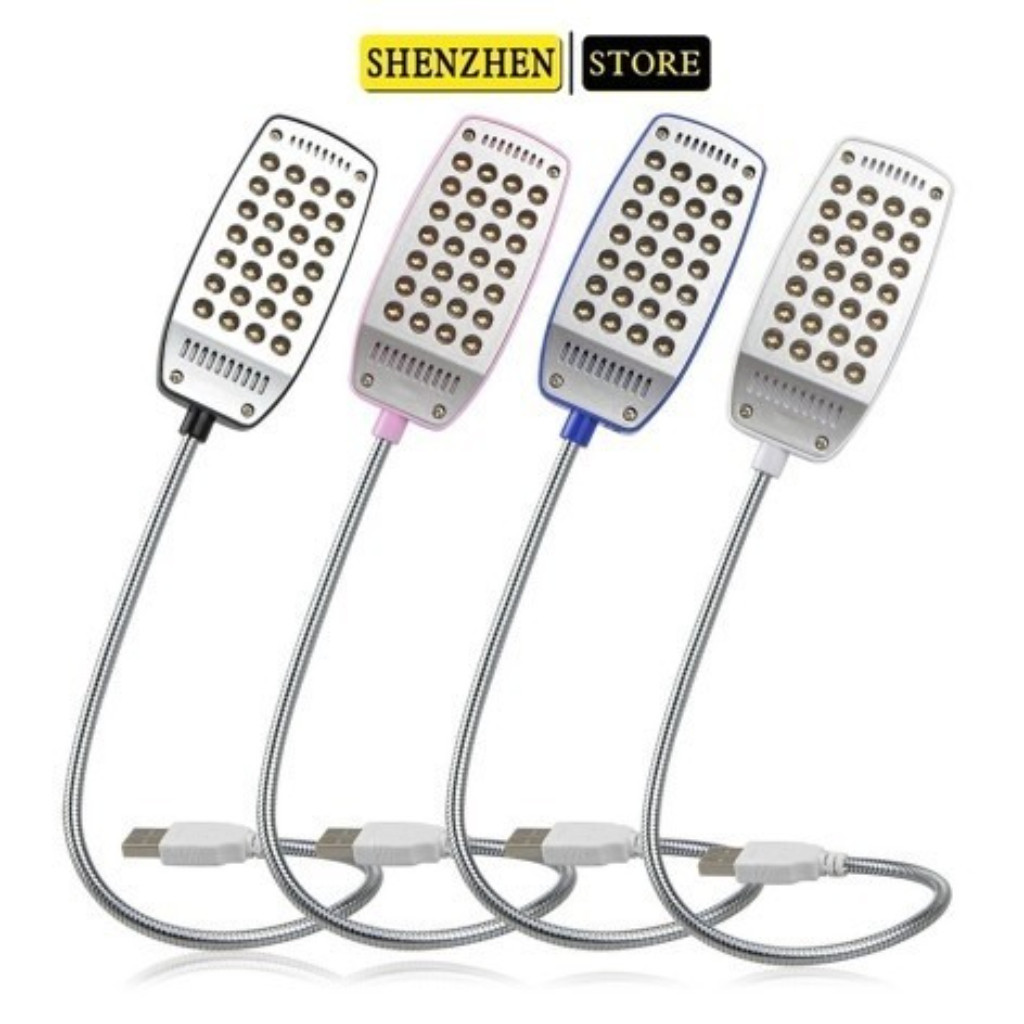 Đèn led, Đèn Đọc Sách 28 Bóng LED Đầu USB Cho Laptop Pc