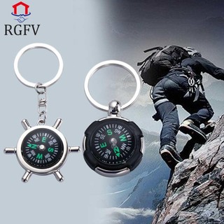 Rgfv Mini La Bàn Hành Trình Phiêu Lưu Người Trợ Giúp Tốt Đi Bộ Đường Dài Hoa Tiêu Ngoài Trời Carabiner Móc Khóa Đi Thiết Bị Sinh Tồn Dụng Cụ Bỏ Túi La Bàn