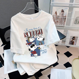 NRVP Mới 100% Cotton Thương Hiệu Địa Phương Cotton Rời Tay Ngắn Áo Thun Nữ In Hình Đồ Họa Lớn Oversize Cổ Tròn Tee