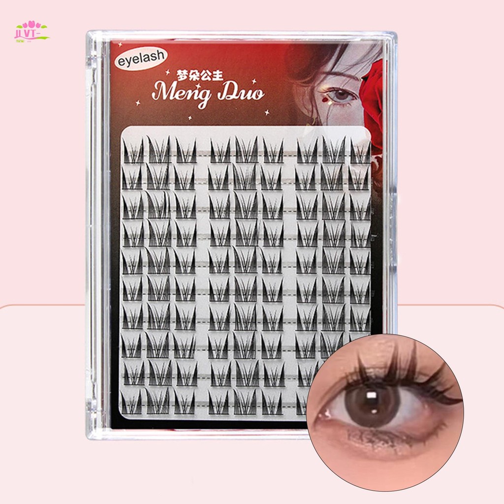 Lông Mi Giả Phân Đoạn Mi Cụm Mi Nối Dài Wispy Anime Mi Cụm