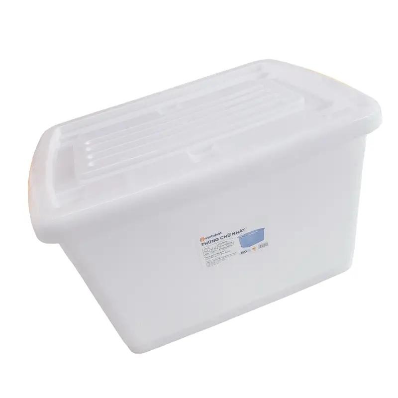 ￼Thùng Nhựa  Đựng Đồ Đa Năng Có Bánh Xe Việt Nhật 75L.  85L. Có lắp đậy