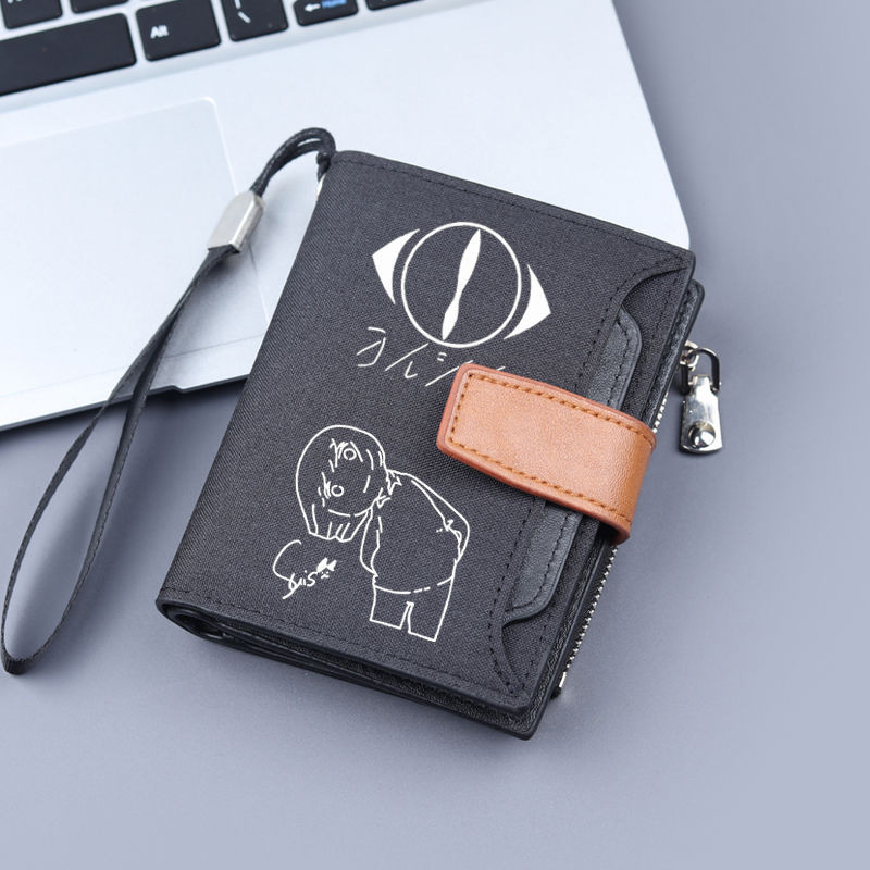 [Sẵn Sàng] Night Deer yorushika Hàng Hóa Hát n-buna Ví Nam Nữ Dung Tích Lớn Di Động Gấp Ví Đựng Thẻ