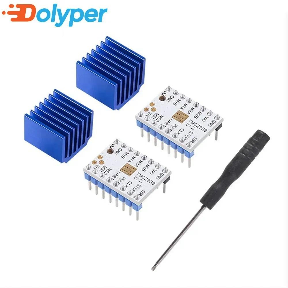 1 / 2 Chiếc TMC2208 V1.2 Máy In 3D Stepper Motor Driver, Cho Bộ Điều Khiển Máy In 3D Bo Mạch Mẹ Repr