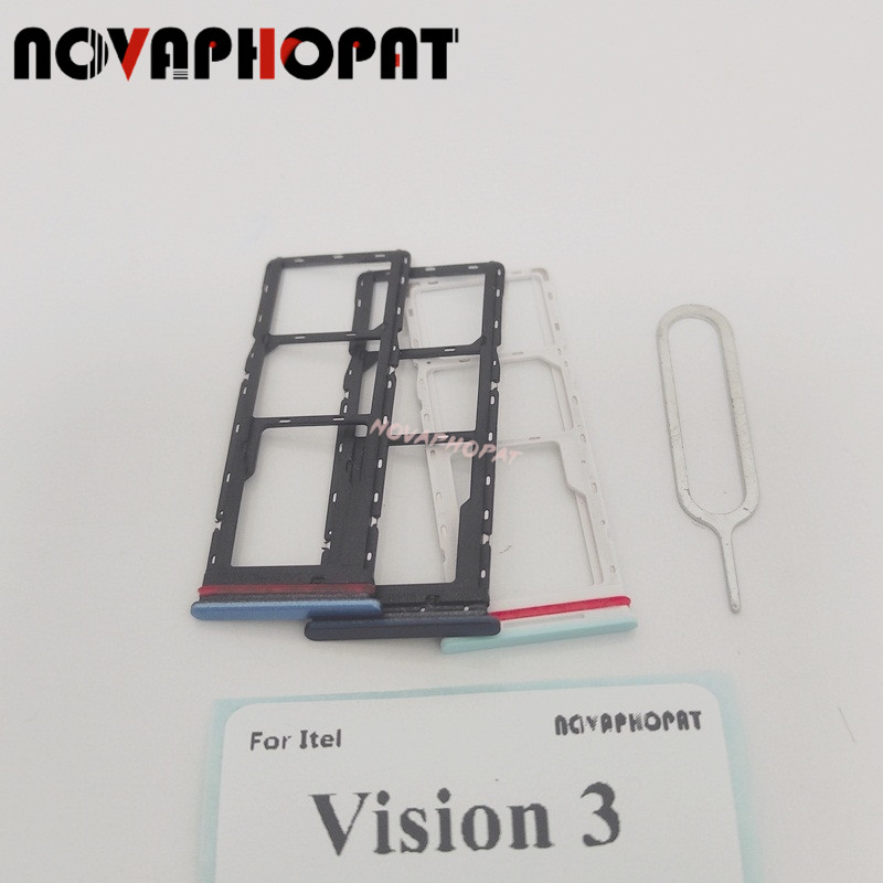 Khay Đựng Thẻ SIM Novaphopat Cho Itel Vision 3 S661L S661LP / Cho Itel S17 S661 S661W Khe Cắm SIM Ad
