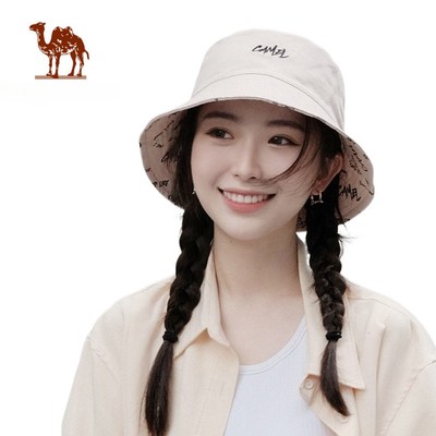 Mũ ngư dân ngoài trời CAMEL CROWN  Mũ chống nắng hai mặt UPF50 + Chống tia cực tím