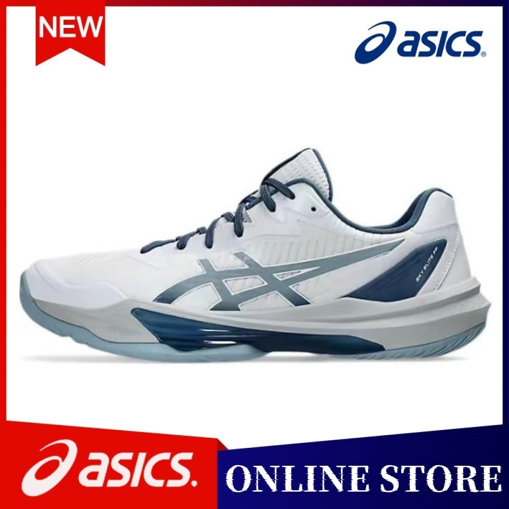 Giày chạy bộ đế thấp Asics FF màu trắng cho nam và nữ