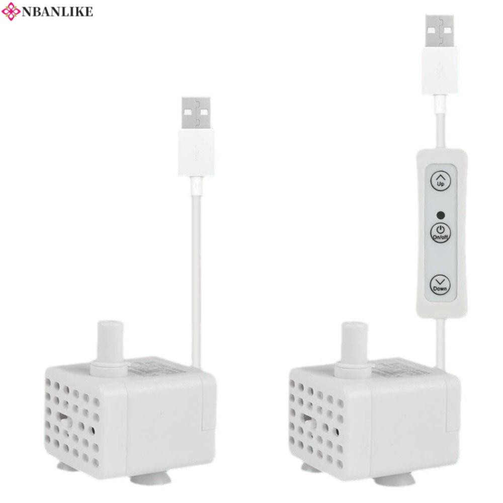 Máy bơm chìm USB bể cá NBANLIKE, Máy bơm chìm Mini 3W áp suất thấp, Bộ lọc tuần hoàn nước Mini Máy b