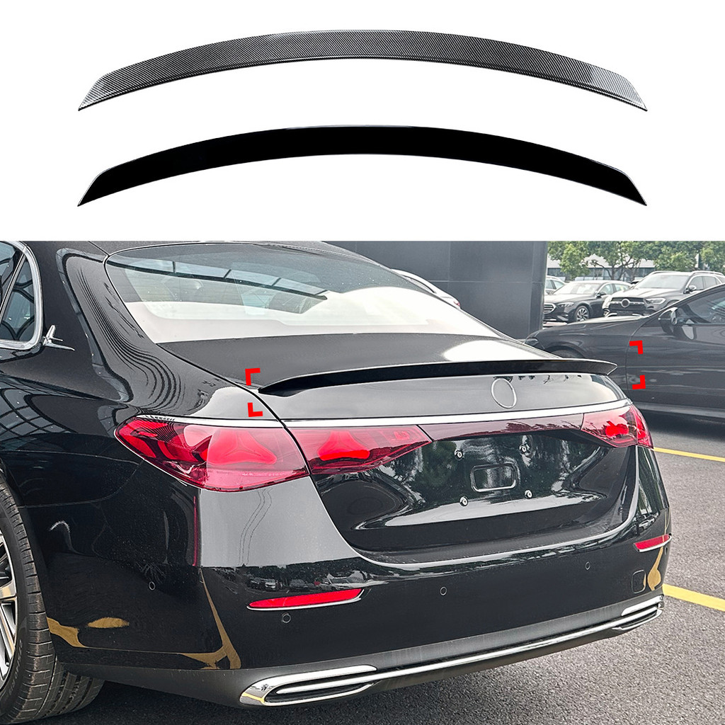 Dành Cho Xe Mercedes-Benz E-Class W214 2024 + E260 E300 E53 E63 AMG Phong Cách Cánh Sau, Cánh Gió, S