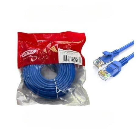 Dây mạng Unitek Cat6 đúc 2 đầu 30-50m chính hãng