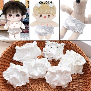Quần áo thời trang búp bê CHLOCH, Quần lót dệt kim búp bê dệt kim bằng vải Cotton PP, Quần lót búp bê đa phong cách chất lượng cao cho búp bê Cotton 10cm / cho búp bê động vật 13cm