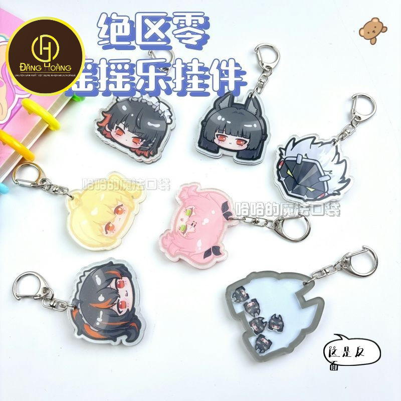 Zenless Zone Zero Shake Móc Khóa Nữ Ellen Joe Acrylic Móc Chìa Khóa Người Billy Kid Móc Khóa Kawaii 